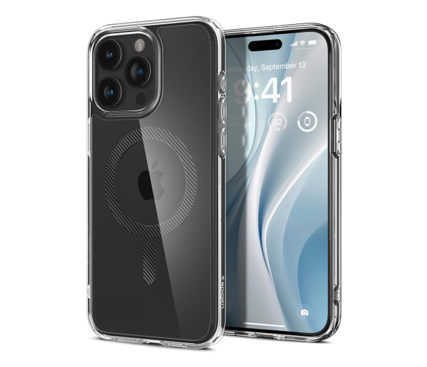 SPIGEN Ultra Hybrid Mag Magsafe do iPhone 15 Pro carbon fiber ACS06717 - 1178925 - zdjęcie